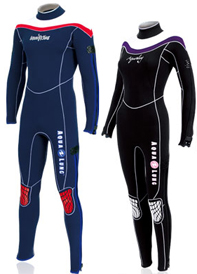 AQUALUNG ロングコイルファスナースーツ