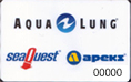 AQUALUNG ワランティーカード